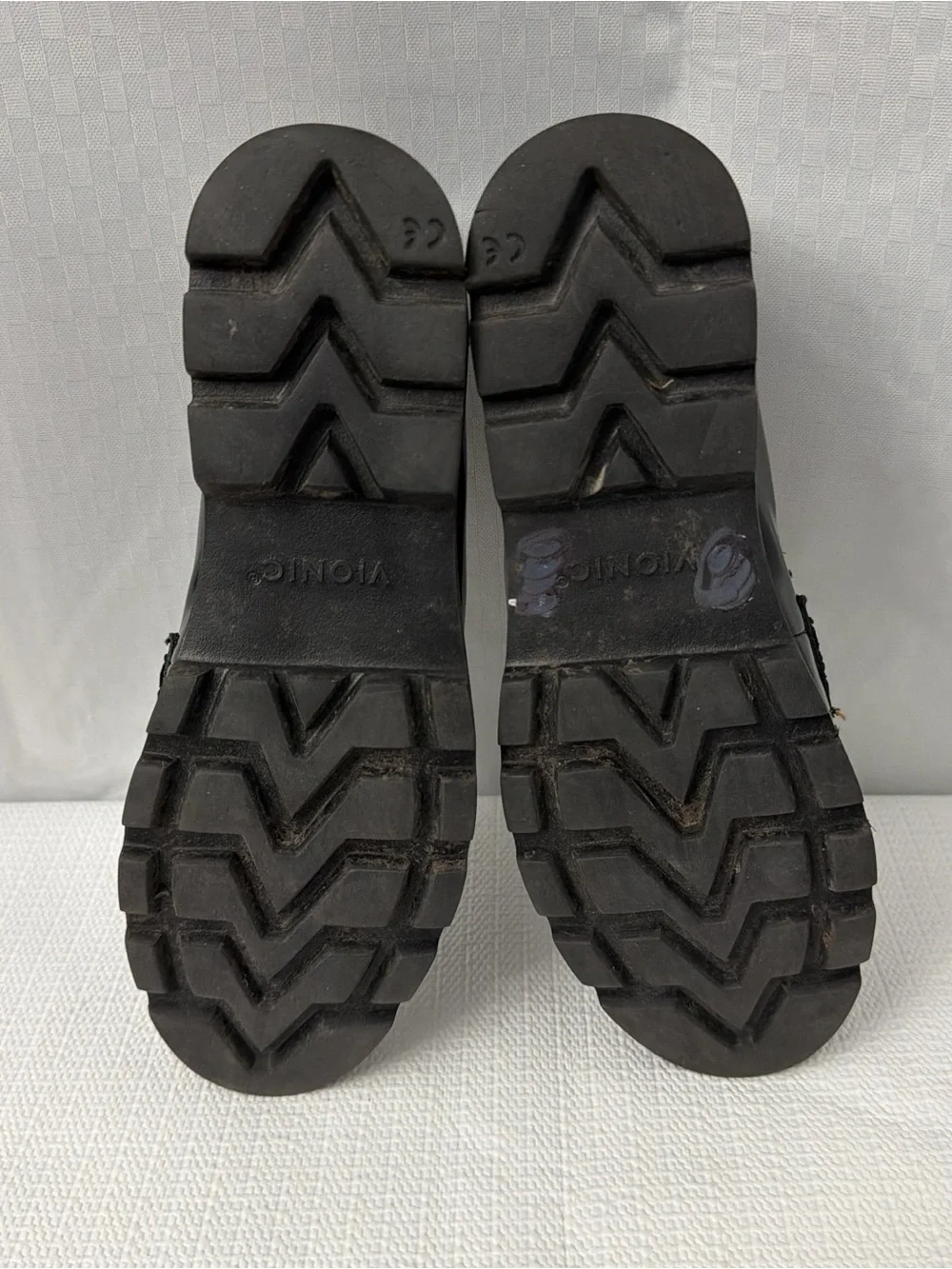 Vionic Cheryl Patent Leather Penny Loafers Black Shoes Women's Size 6